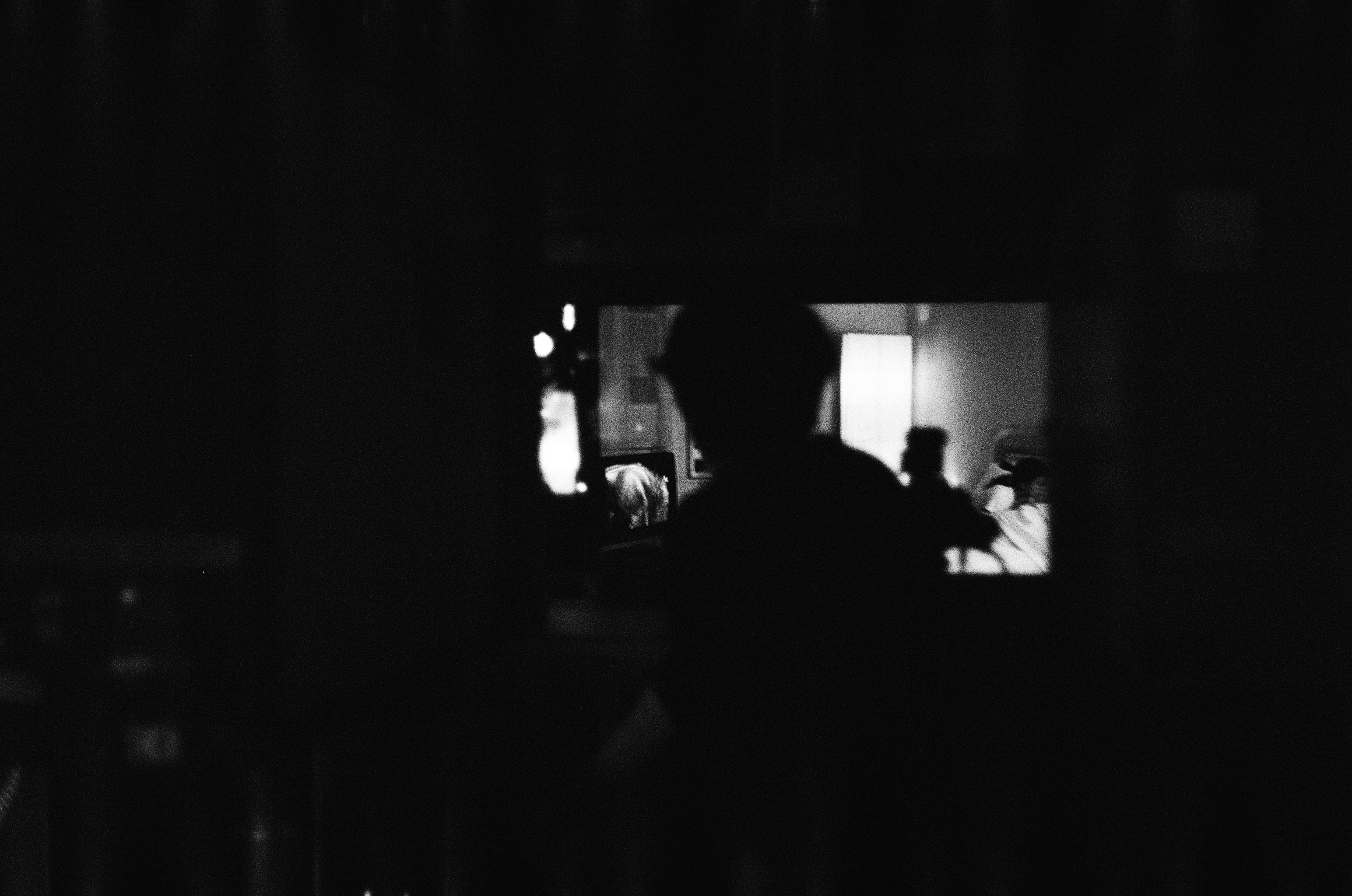 Markus Maicher at the projector